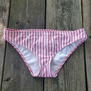 Shade & Shore Striped Bikini Bottoms
